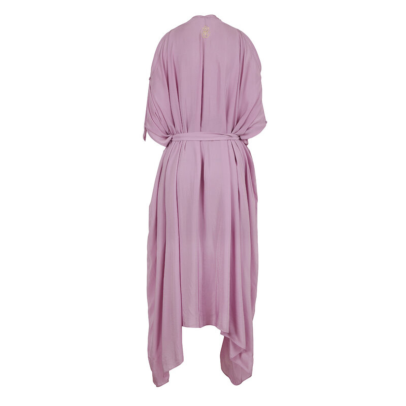 BLOOMS OF LOVE Purple Mystical Mirage kaftan