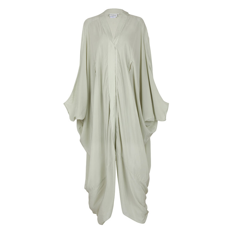 BLOOMS OF LOVE Sage Green The Starry Nights Kimono