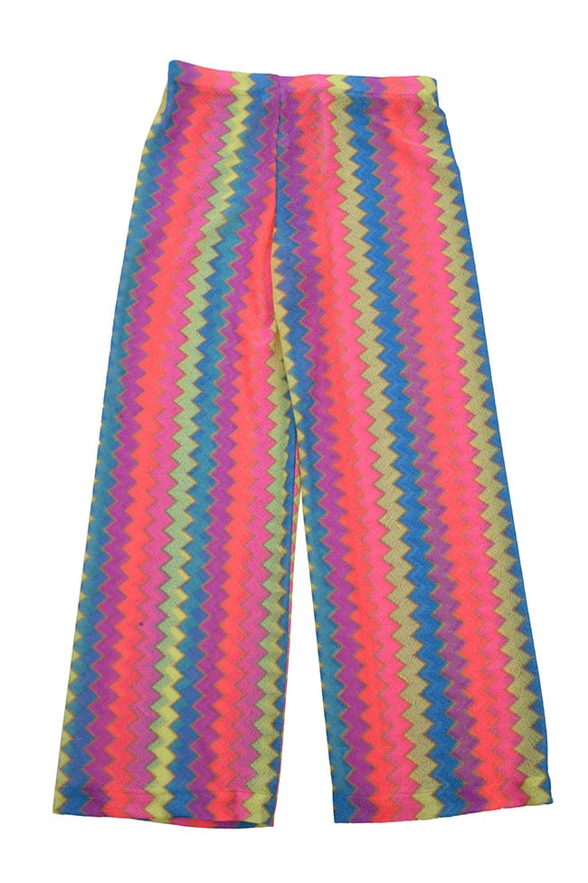 ALKUTBIA Multi color crochet Pants