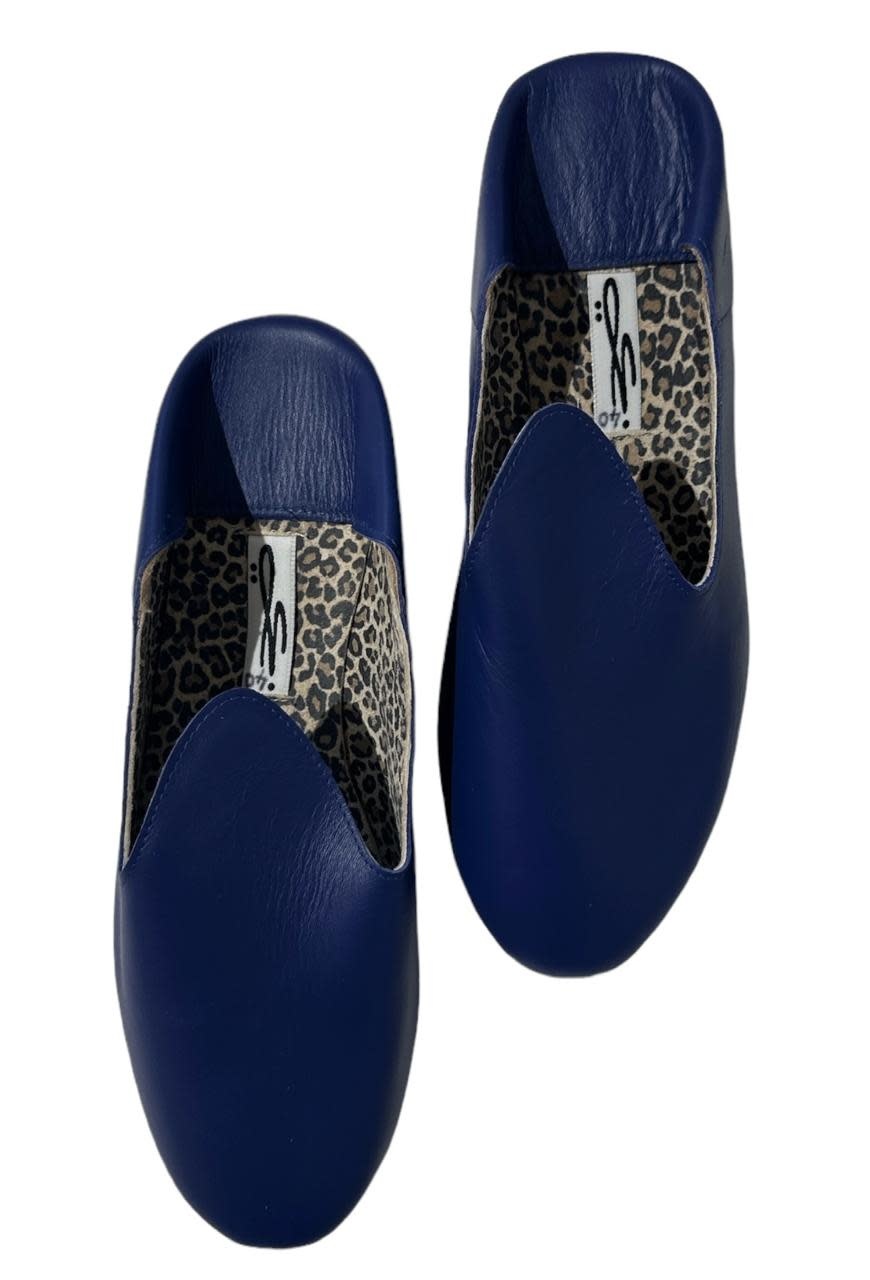 YOLA JAHSHAN FASHION Royal Blue Babouche