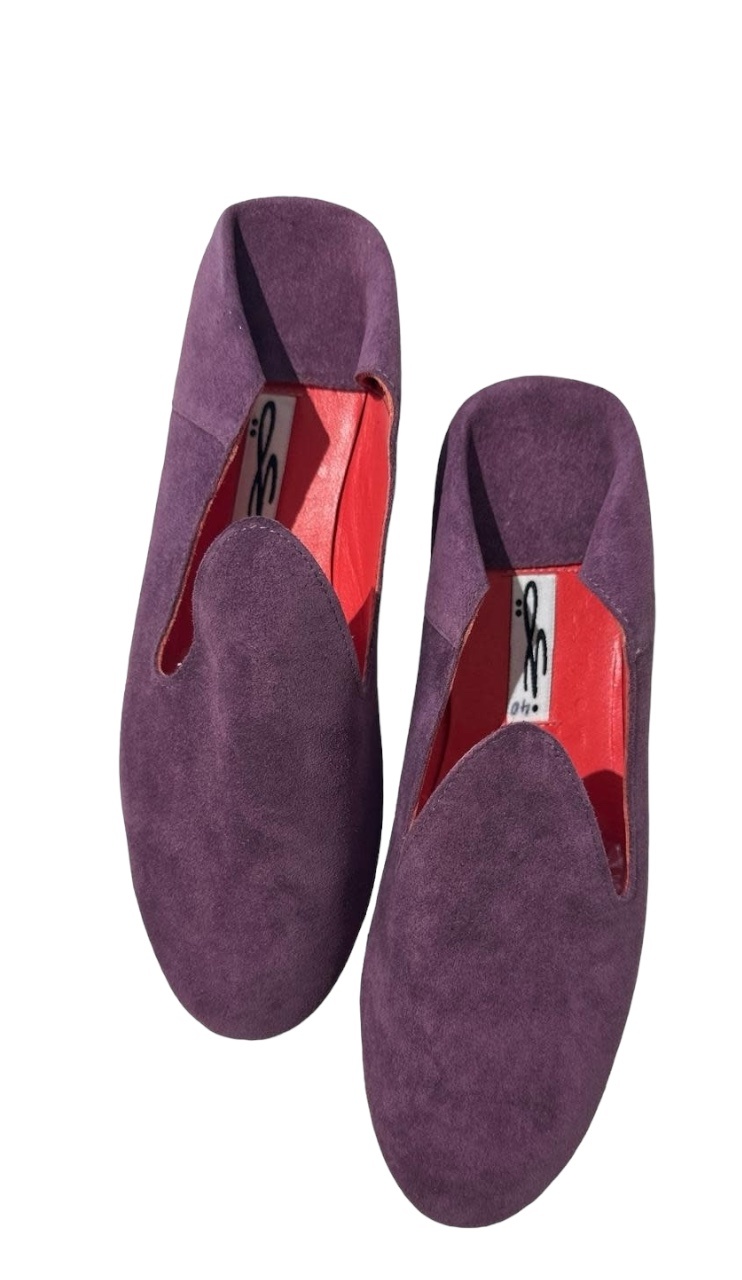 YOLA JAHSHAN FASHION Purple Babouche