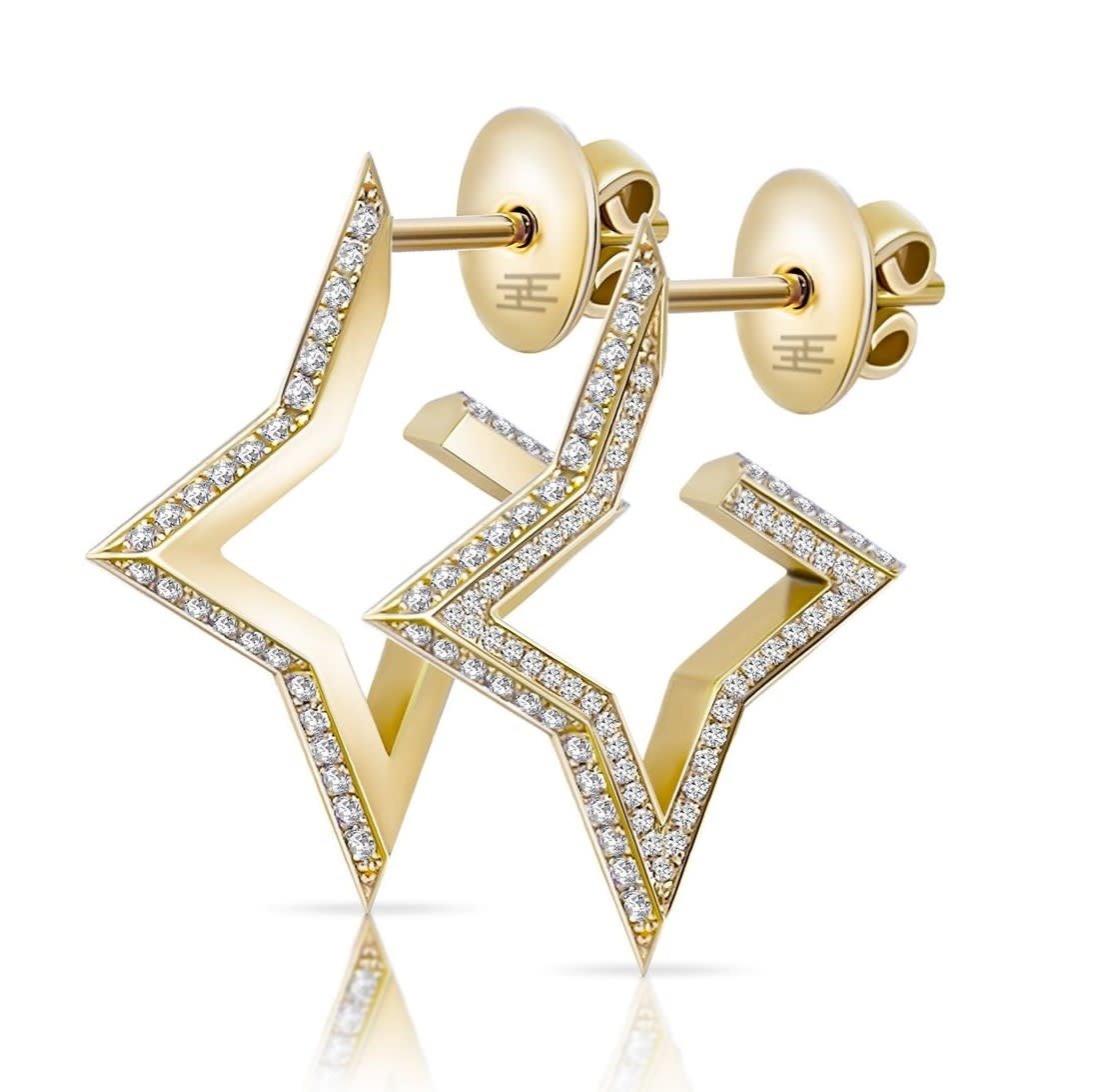 HIBA HAYEK Star N°1 Diamond Earrings