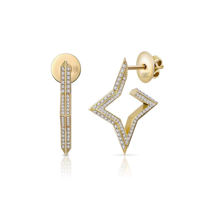 HIBA HAYEK Star N°1 Diamond Earrings