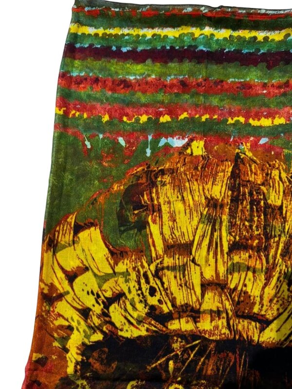 ORIGINALLY YOURS BY DODI TABBAA "Daymeh" Digitally Printed Silk Modal scarf