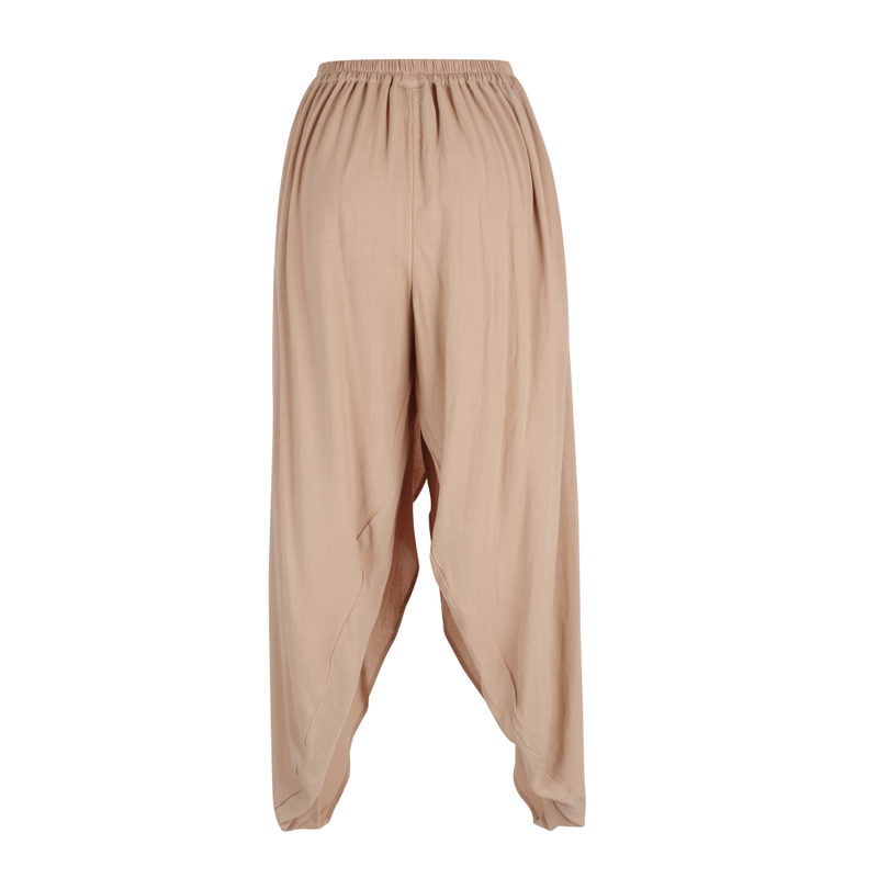 BLOOMS OF LOVE Beige Timeless Tender Trousers