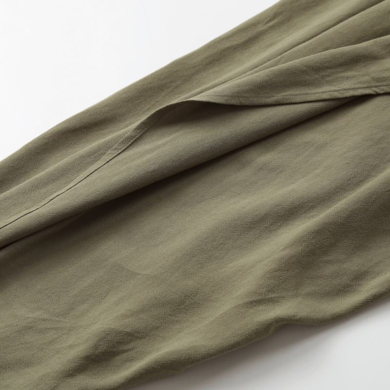 BLOOMS OF LOVE Olive Green Timeless Tender Trousers