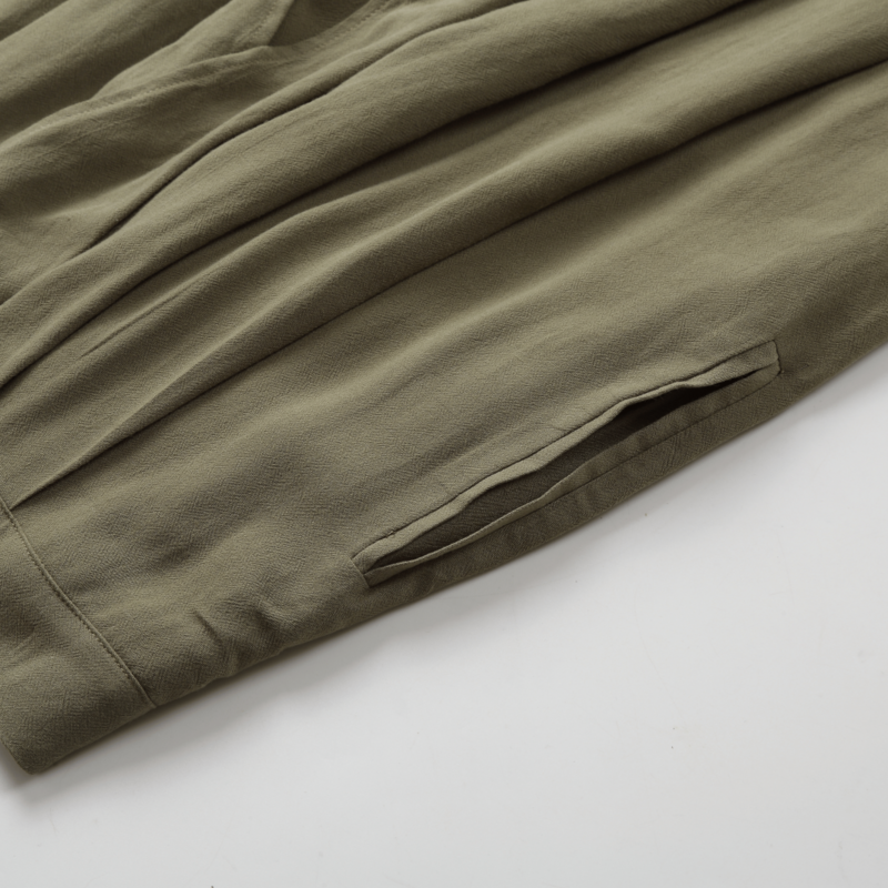 BLOOMS OF LOVE Olive Green Timeless Tender Trousers