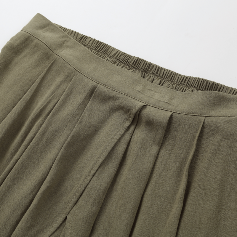 BLOOMS OF LOVE Olive Green Timeless Tender Trousers