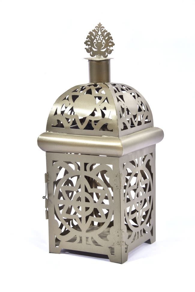 AL MASARA Silver Gold Small Lantern