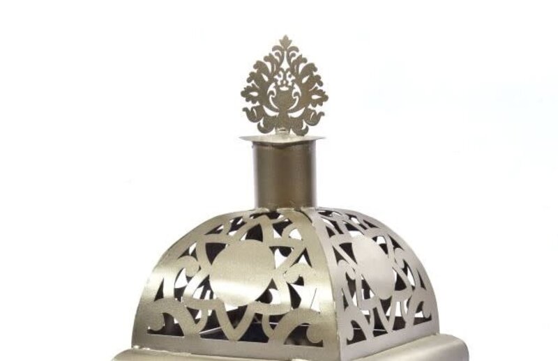 AL MASARA Silver Gold Small Lantern