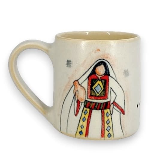 QADEEM One Size Cylindrical Falahi Mug