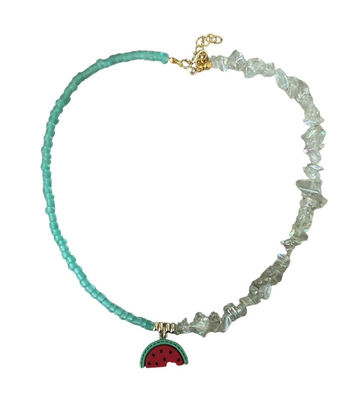 NOOR ALSABER ART Watermelon Necklace