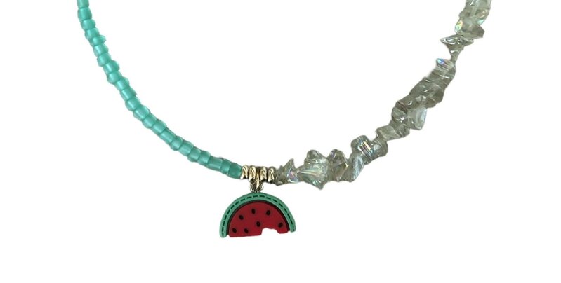 NOOR ALSABER ART Watermelon Necklace