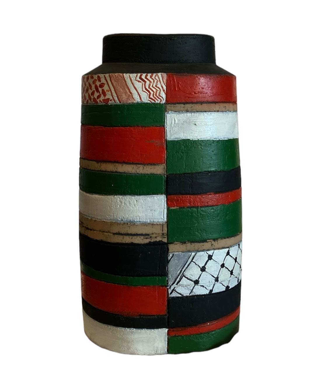 MAY KHOURY Palestinian-Jordanian Ceramic Vase