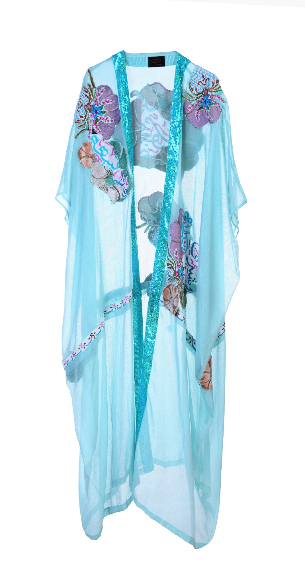 MAY KHOURY Turquoise Najafi Abaya