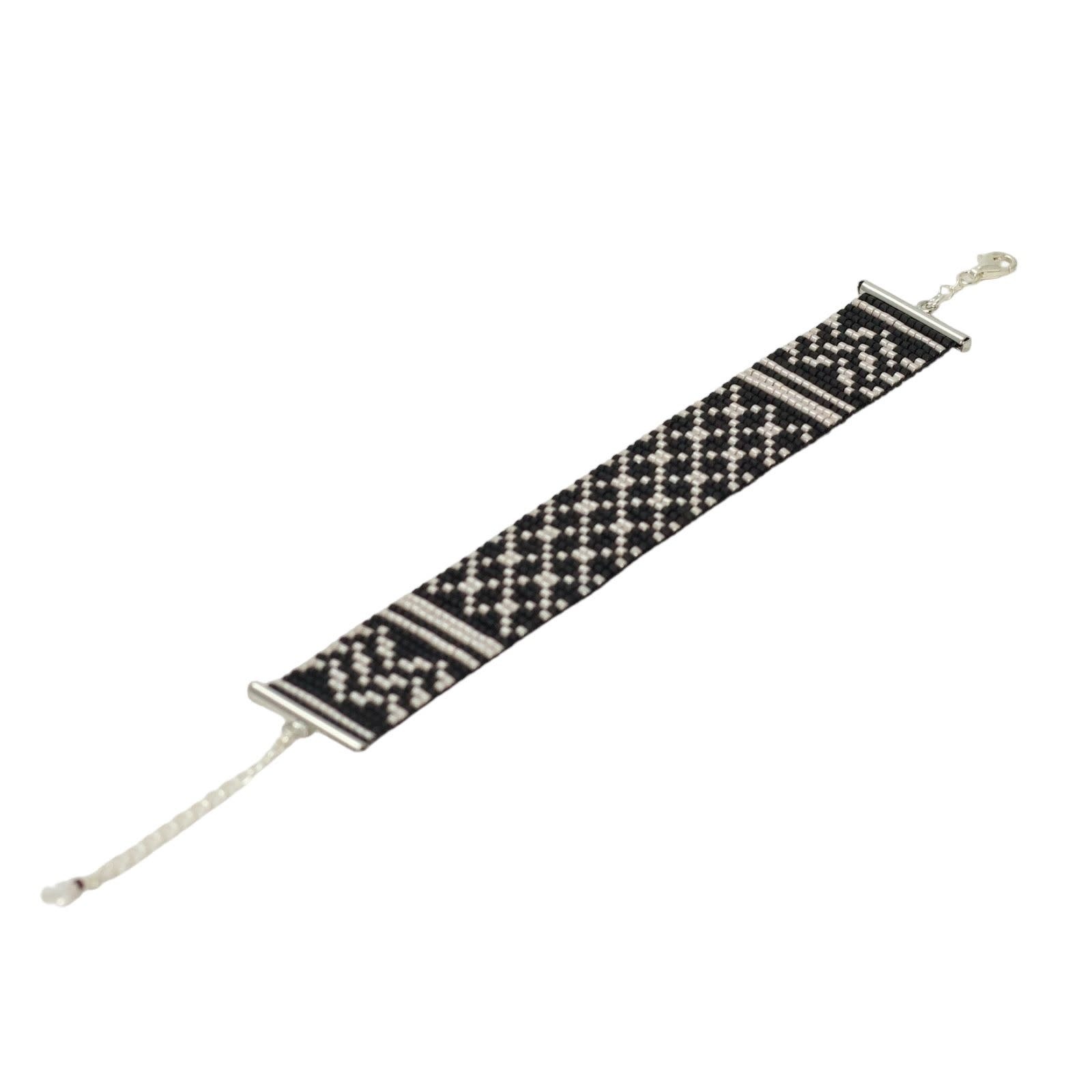 ASHERAH JEWELLERY Keffiyeh in Black