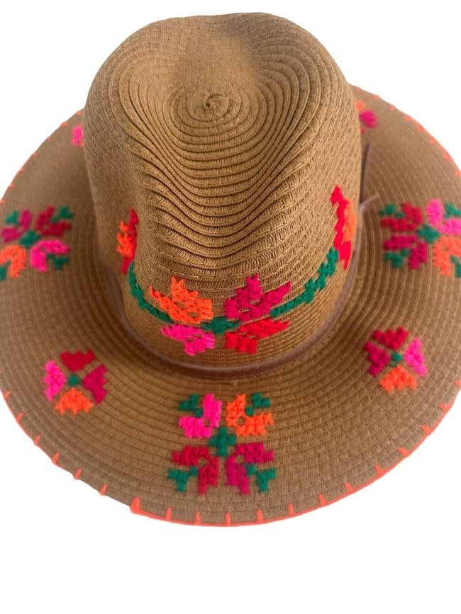 LARITA Beige Panama mexican hat