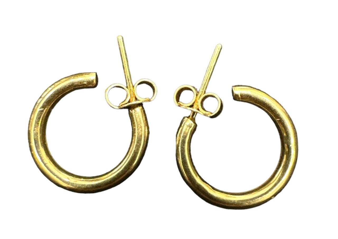 YOLA JAHSHAN 18K Gold Hoop Earrings