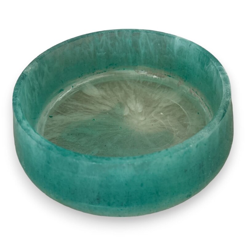 NOOR ALSABER ART Ocean Resin circle bowl