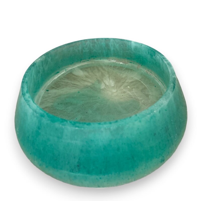 NOOR ALSABER ART Ocean Resin circle bowl