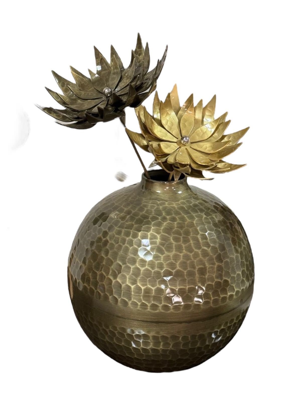 ORIENTINA Large bronze vase