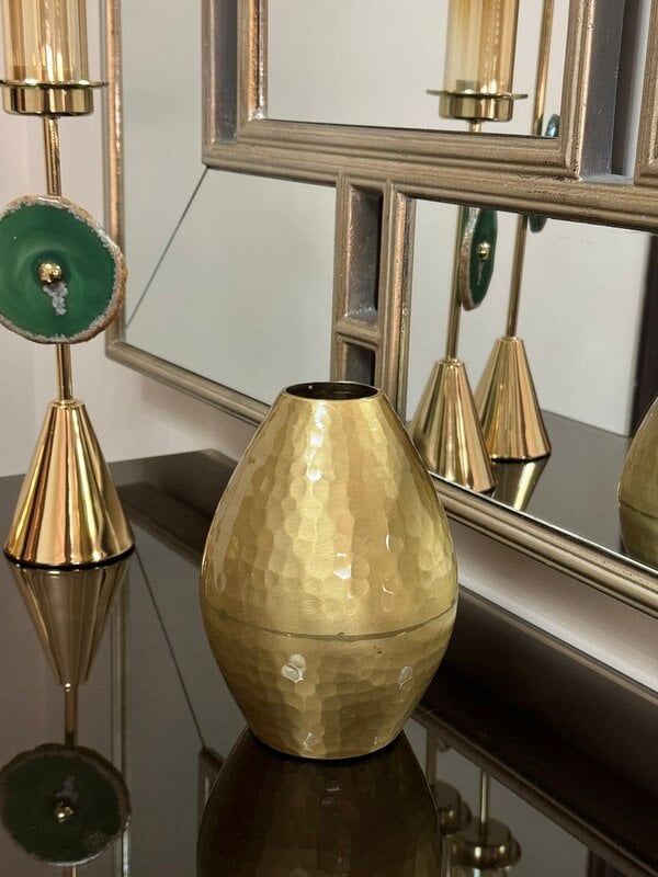 ORIENTINA Medium gold vase