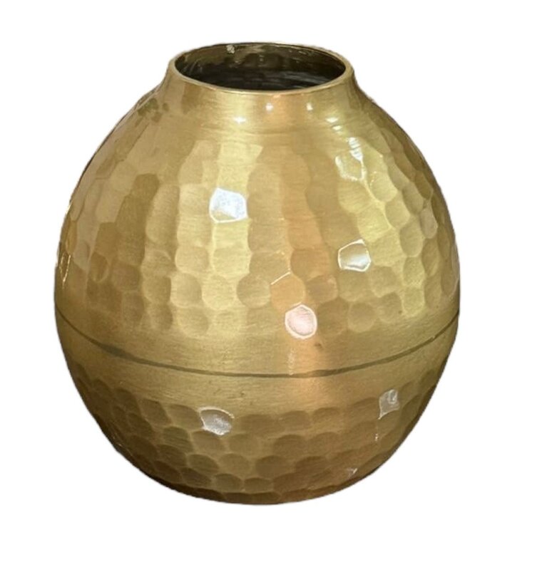 ORIENTINA Small gold vase