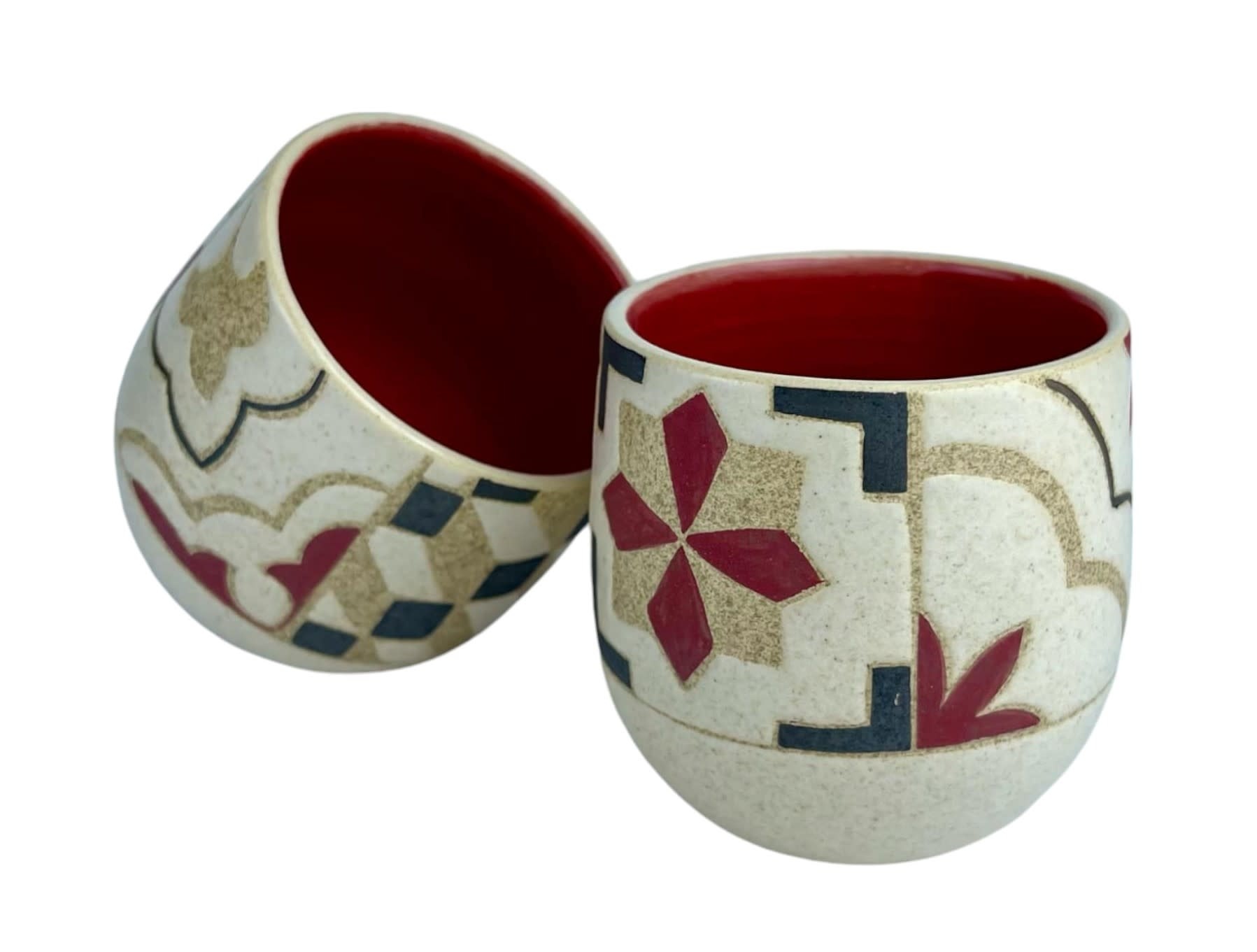 MERATH ART Alhambra Design - U-shape Cups