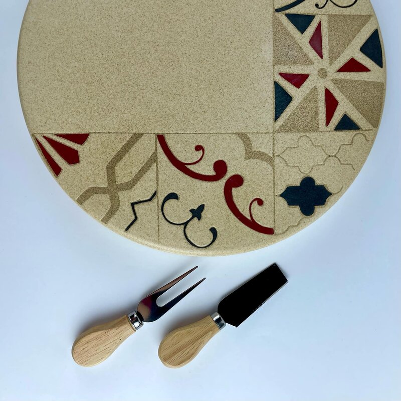 MERATH ART Alhambra Design - Cheese board