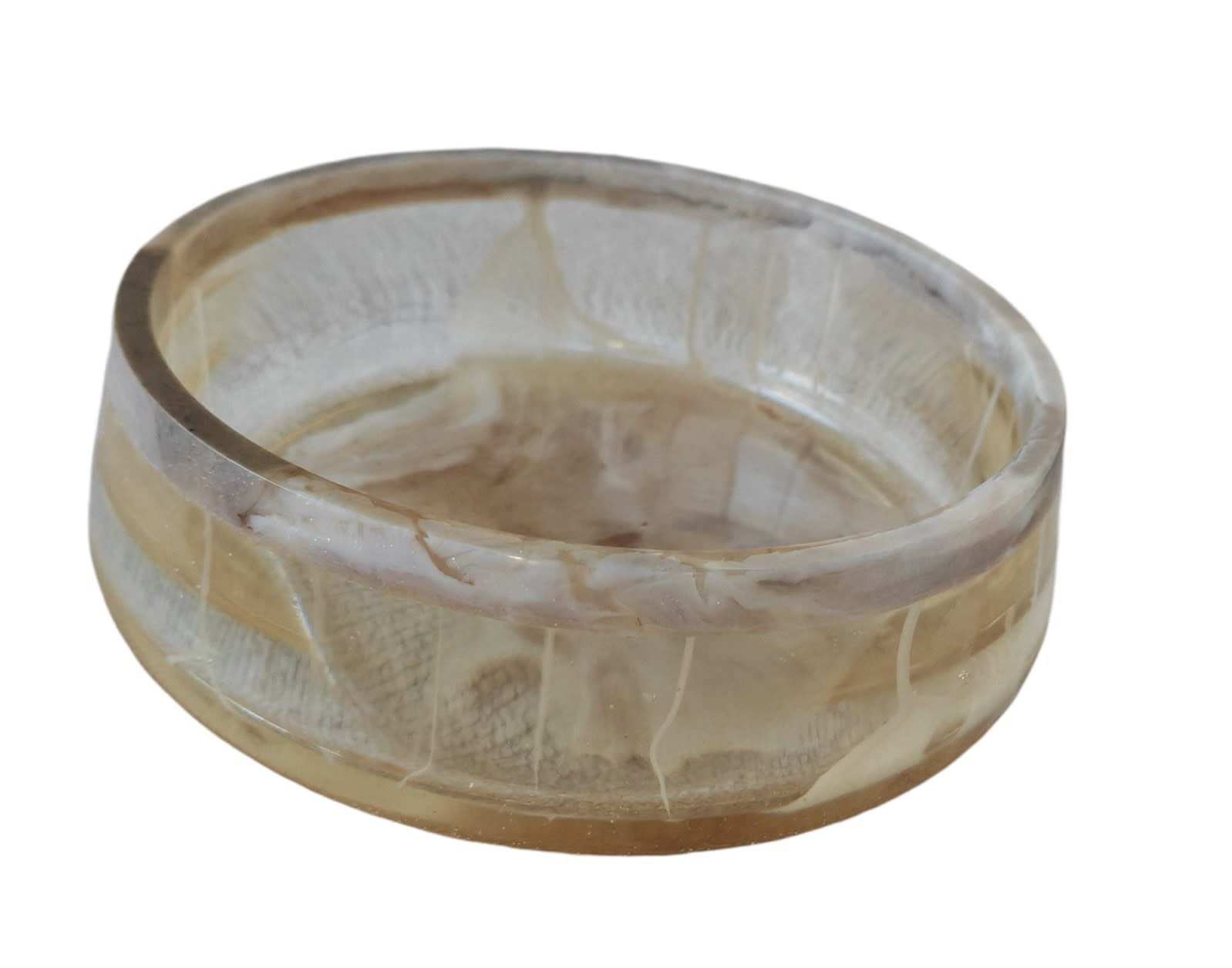 NOOR ALSABER ART Copy of Ocean Resin circle bowl