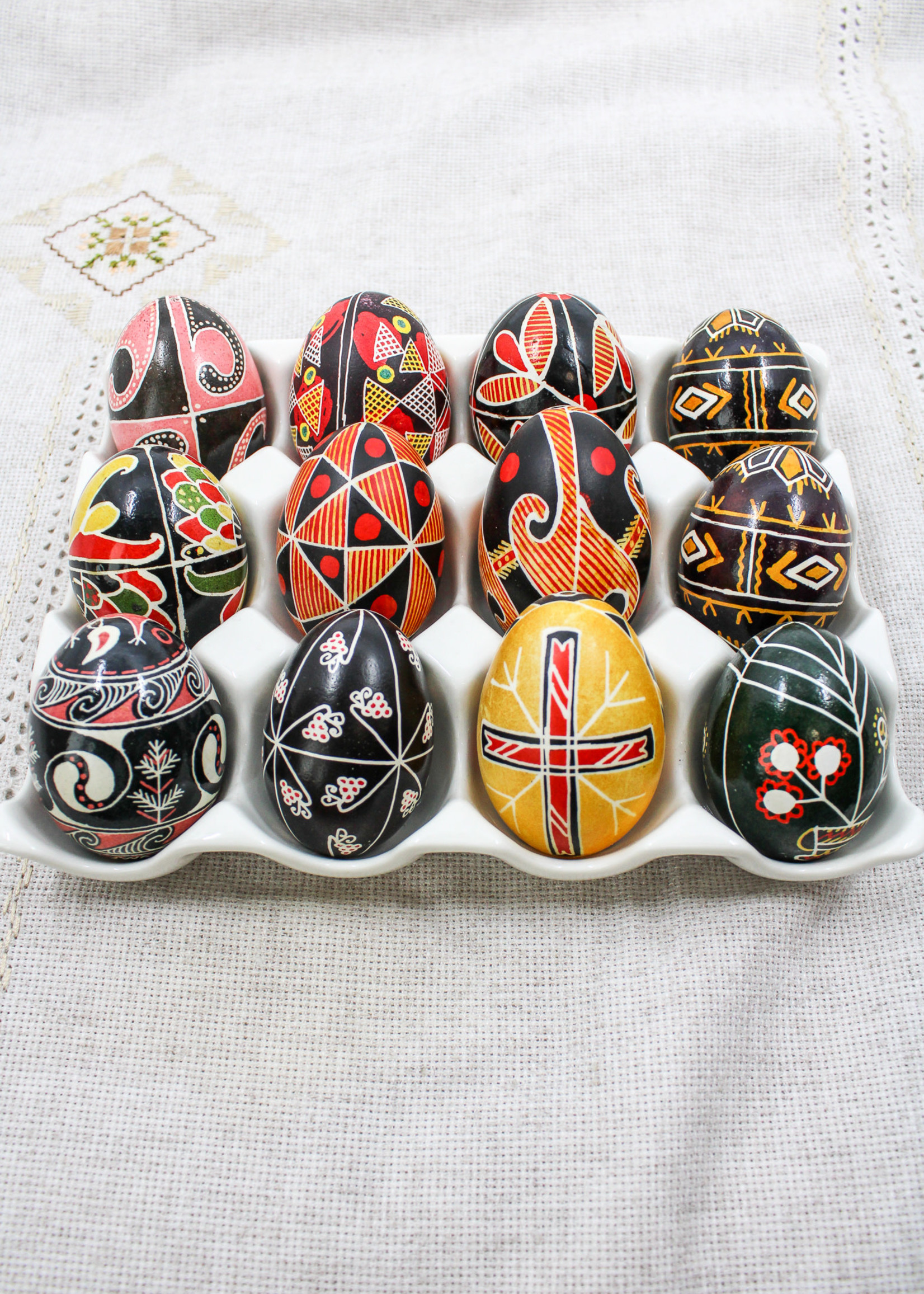 None PYSANKA -  Hand Made painted eggs