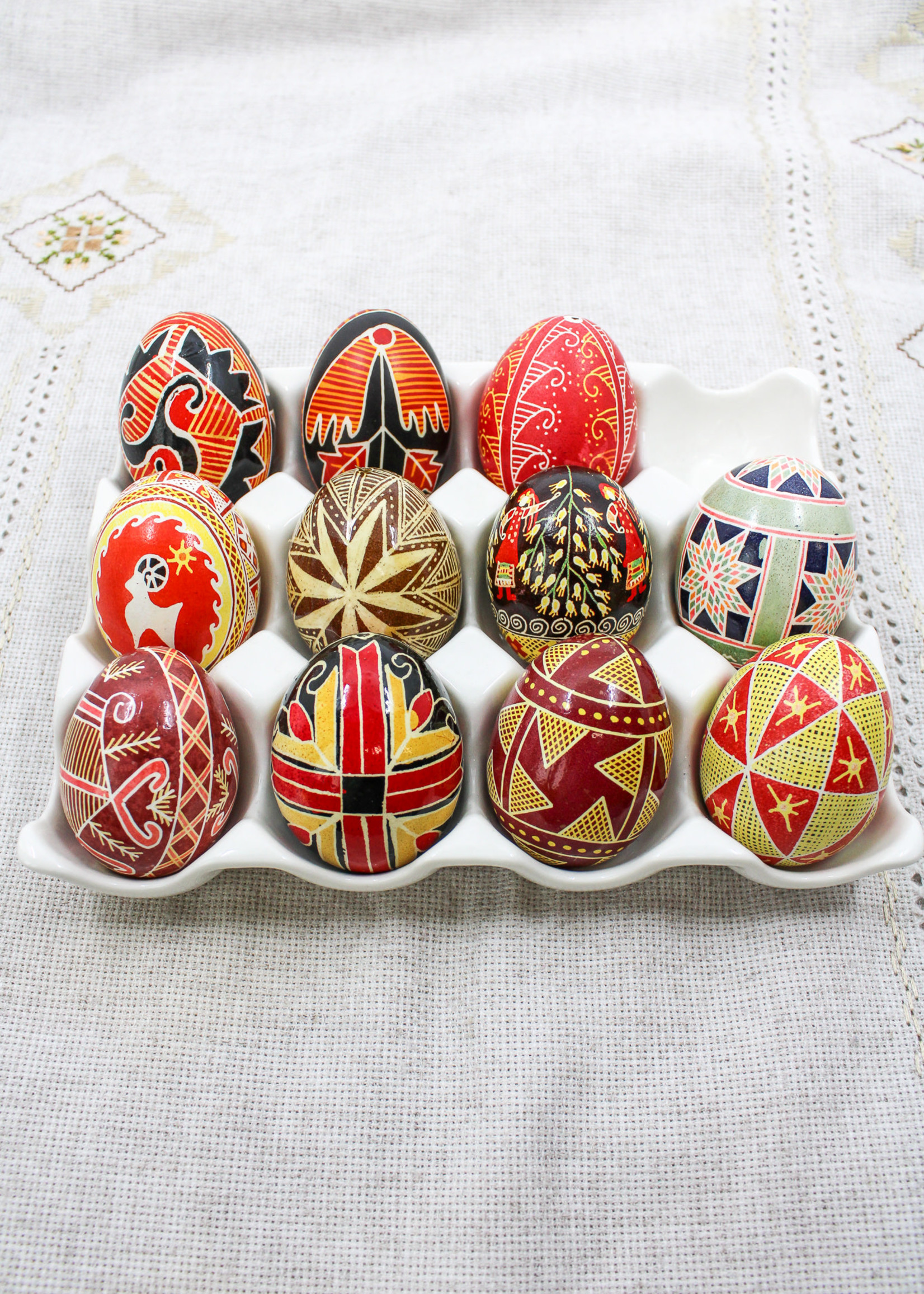 None PYSANKA -  Hand Made painted eggs