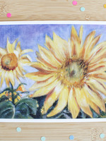 None ''Sunflower'' Card