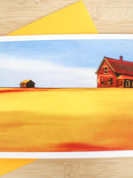 Lydia Bartel Card - Lydia Bartel, House/Blue&Yellow Scene