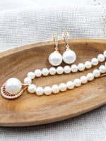 None JEWELLERY - Pearl Gem Neck/Ear