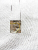 JEWELRY - Sterling Silver, 24 k Gold Patina on Necklace