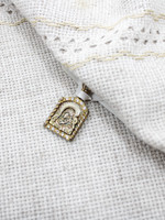 None JEWELRY - Icon Sterling Silver Enamelled Mother and Child Pendant