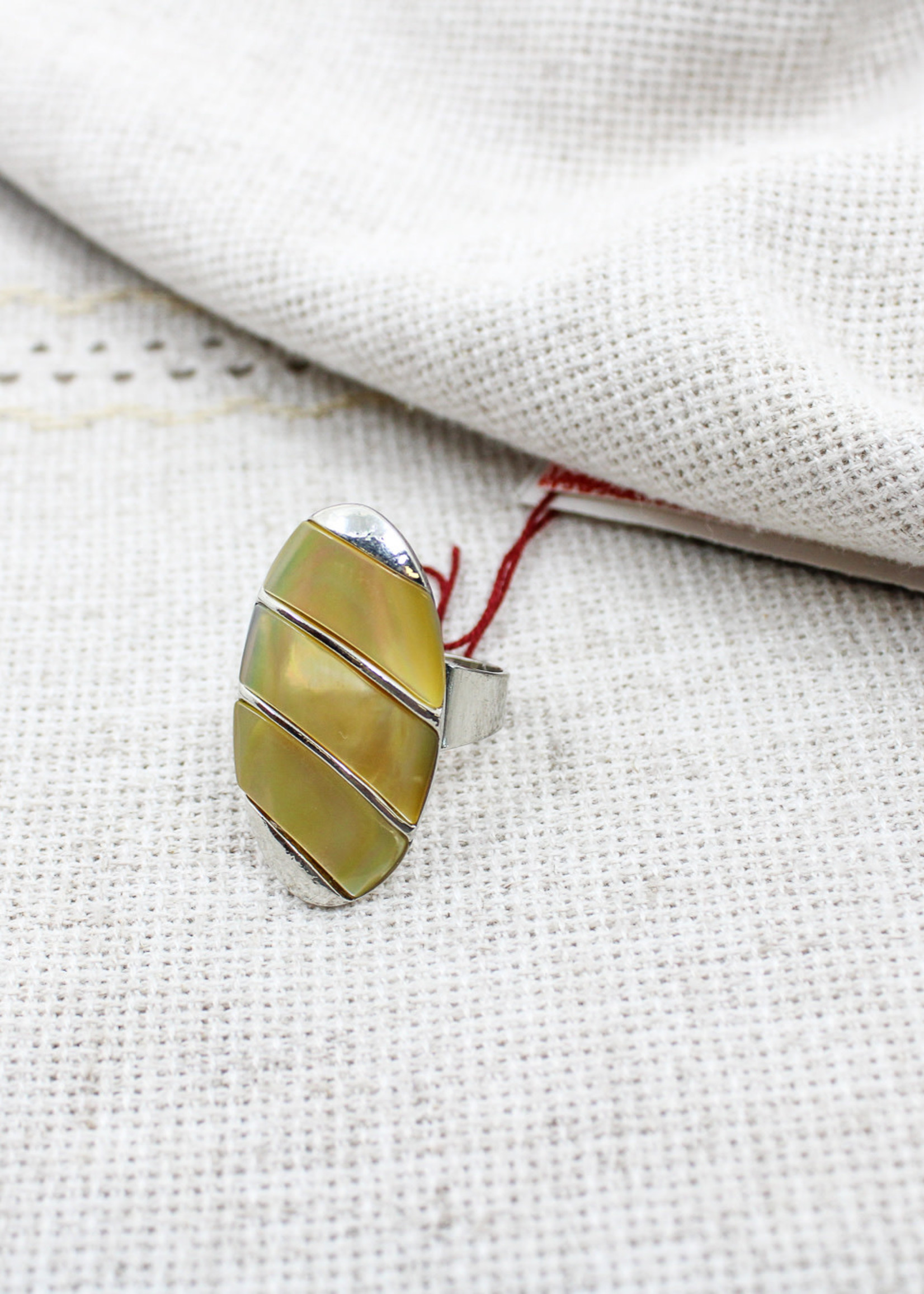 None JEWELRY - Pearl  Stone Ring