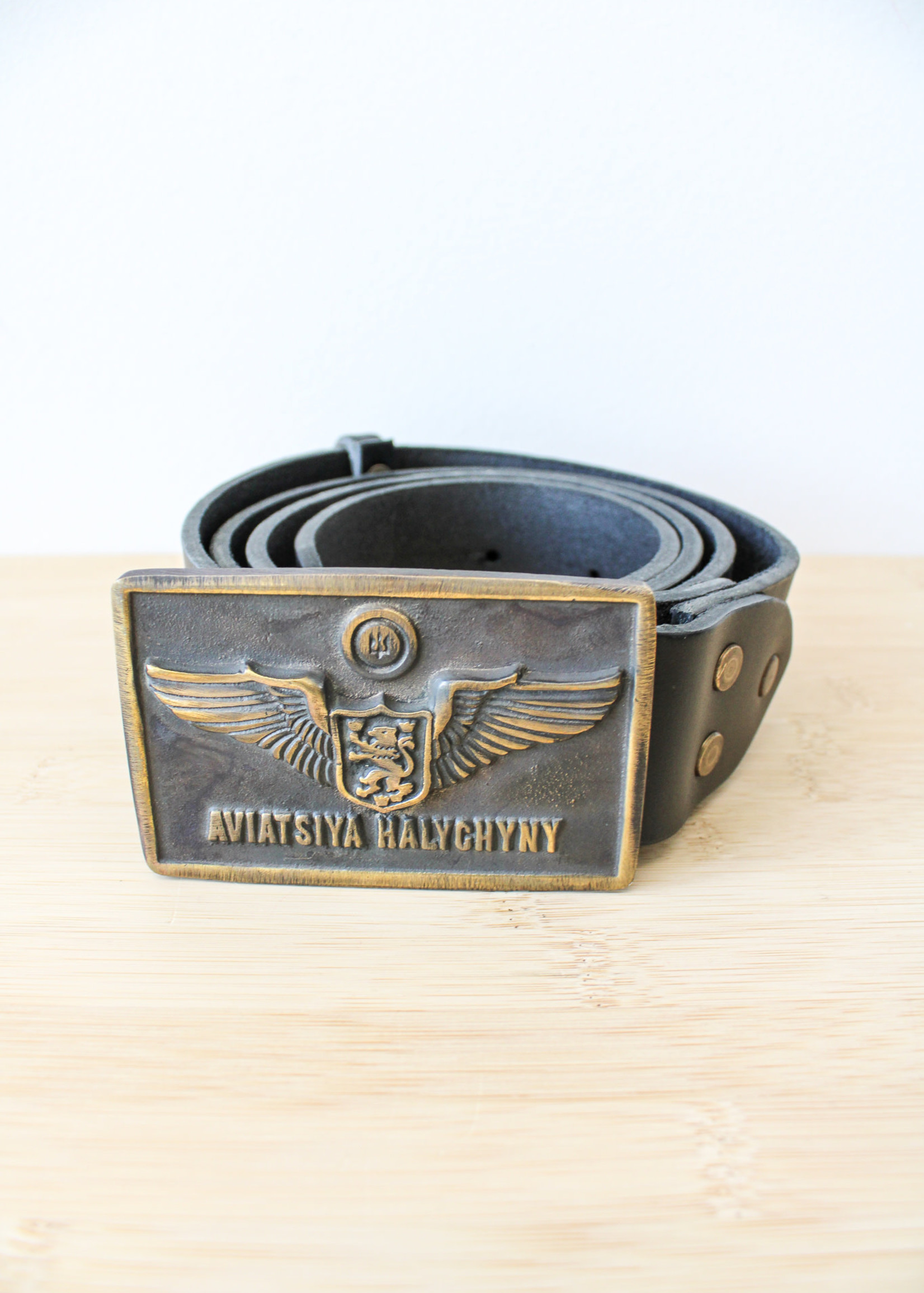 BELT - Black with Square Buckle