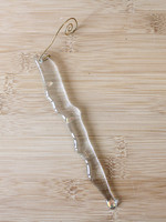 None HOME - Glass Icicle-Style Ornament