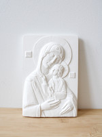 None HOME -Plaster  ICON  Saint Mary by Oleg Lesiuk