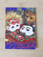 None Malanka 3 Masks Card