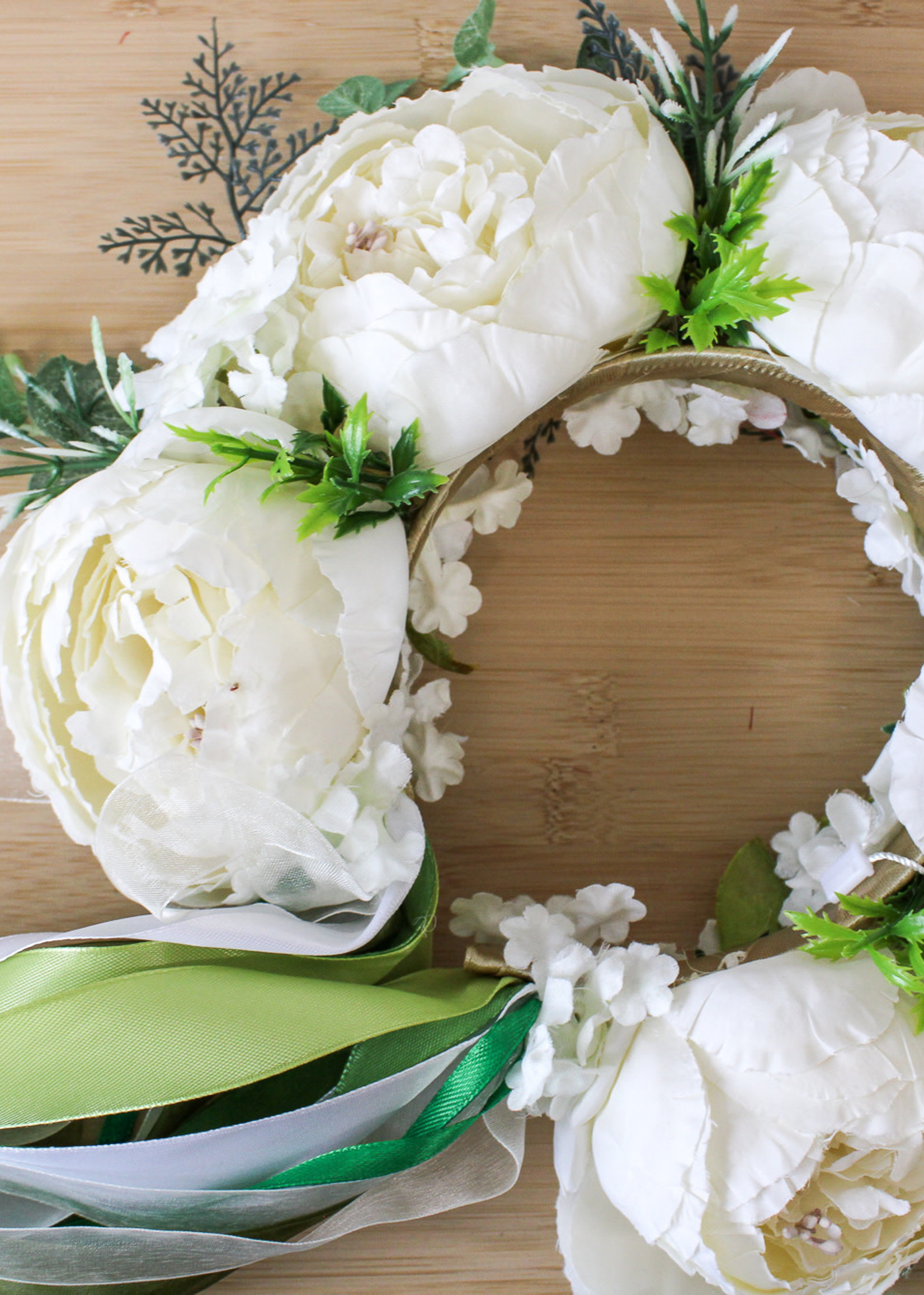 WREATH - Vinok /Ukrainian Folk Headband with Ribbons