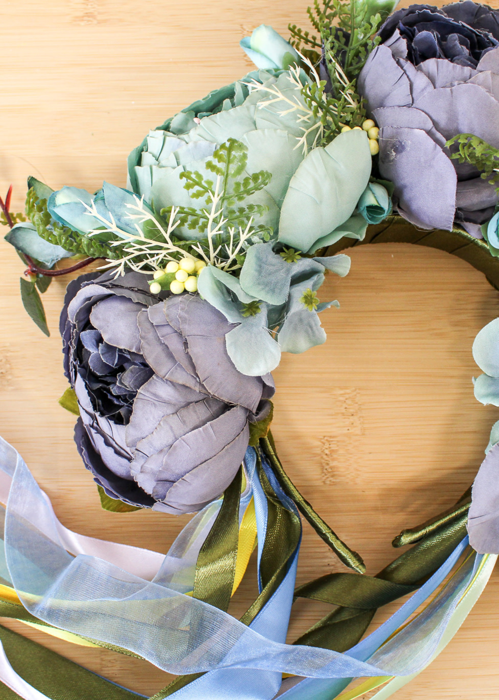 WREATH - Vinok /Ukrainian Folk Headband with Ribbons