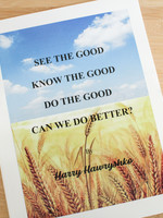 BOOK - See the Good Know the Good Do the Good Can We Do Better?  by Harry Hawryshko