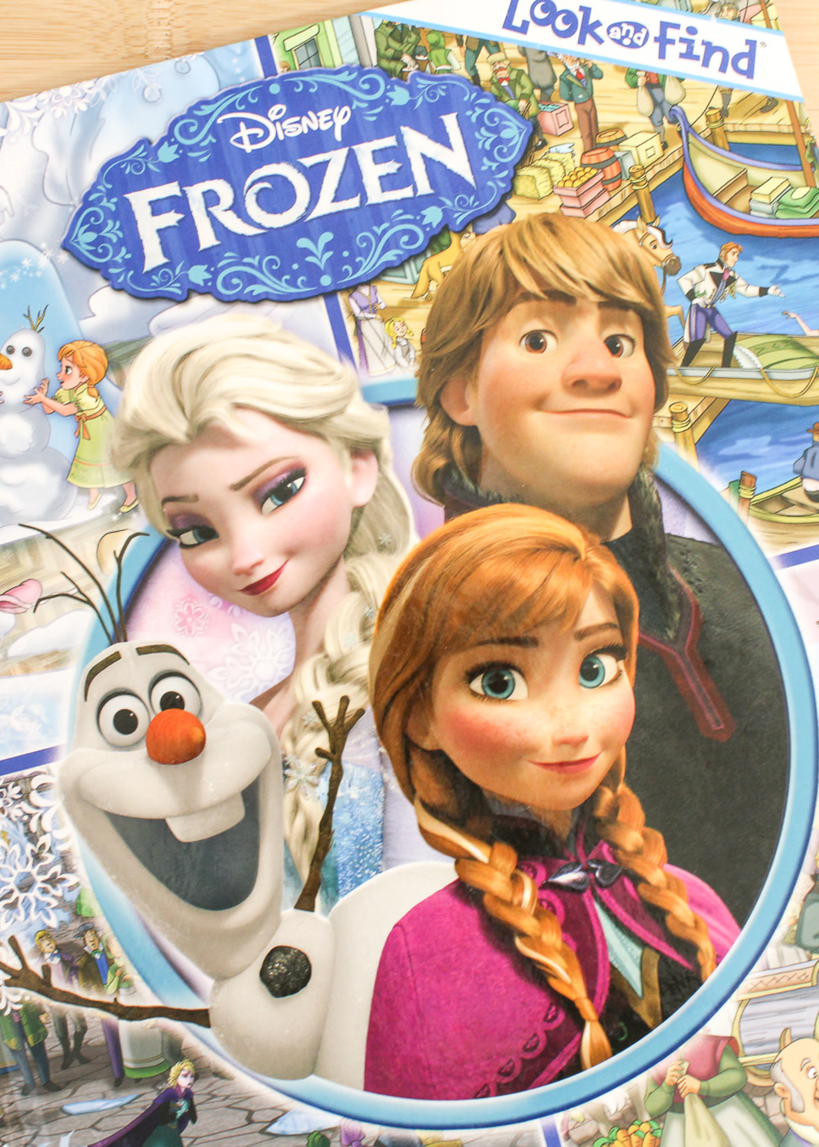 BOOK - KIDS - Frozen, Look & Find by Disney, Hardcover