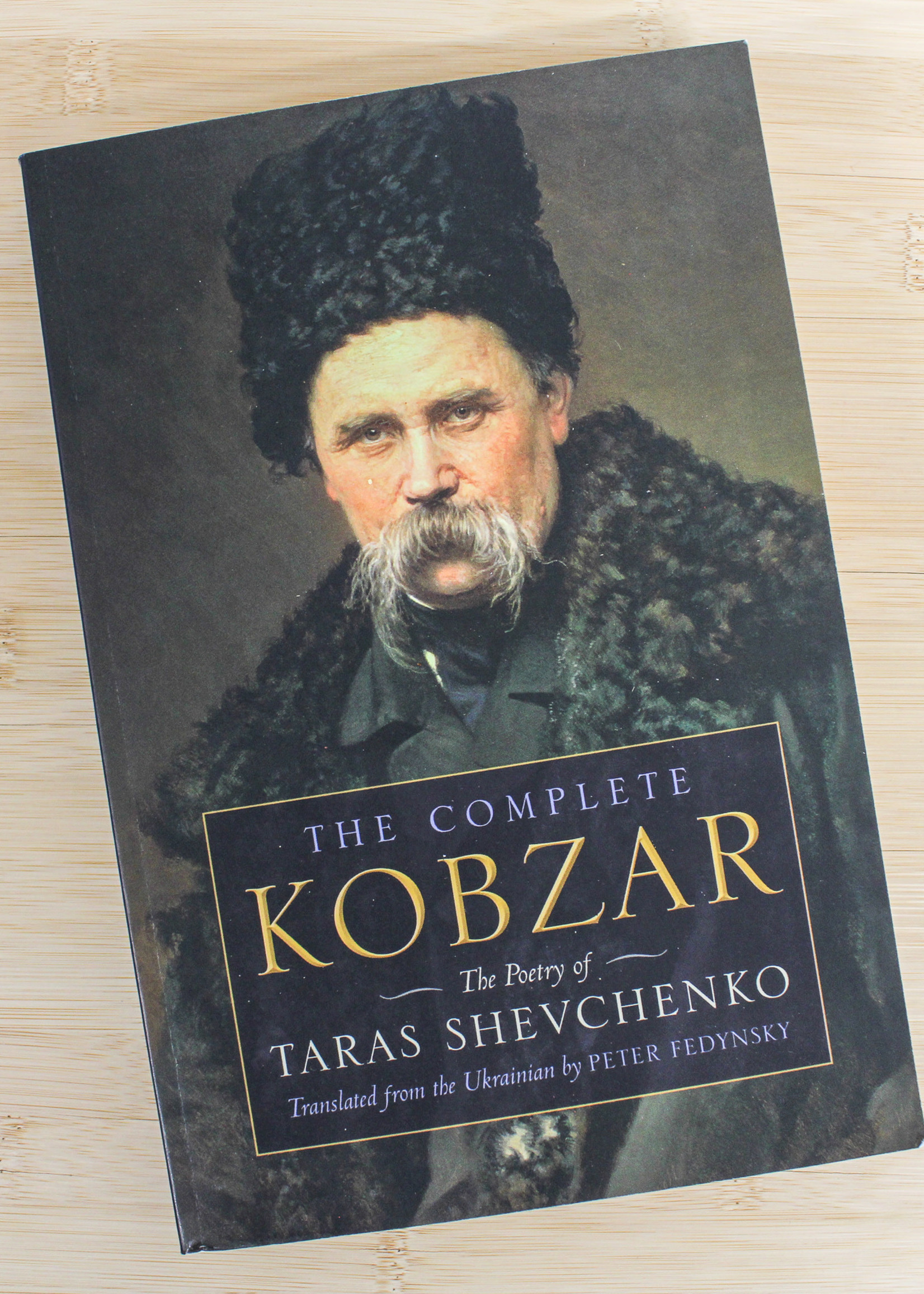 None BOOK - Kobzar - Black book