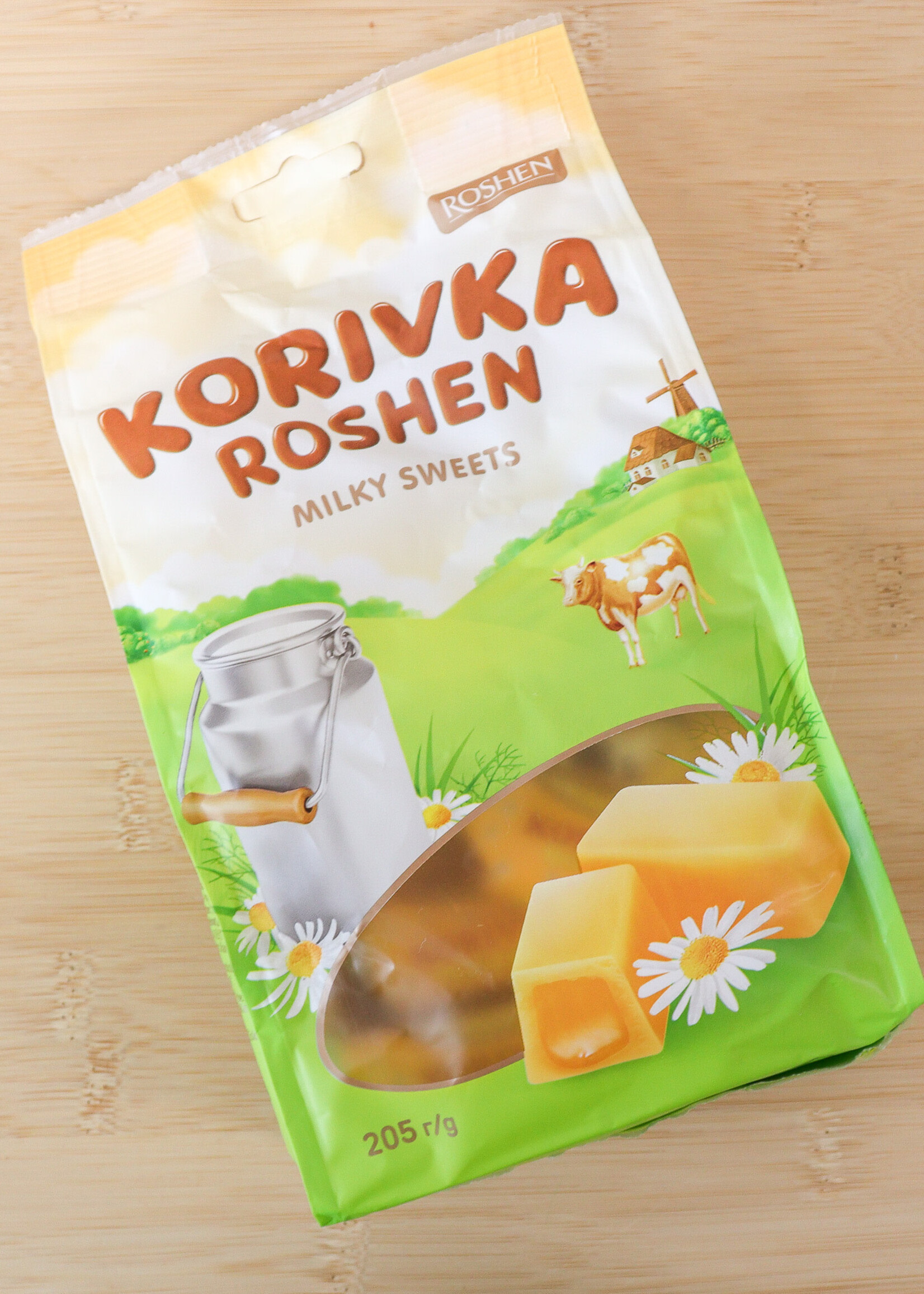 FOOD - Milky Sweets " Korivka" from Roshen Ukraine
