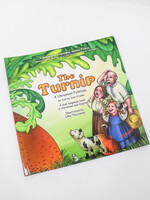 BOOK - Kids "-The Turnip", A Ukrainian FolkTale, as told by Ivan Franko and Illustrated by Olha Tkachenko A Dual Language Book Ukrainian/English
