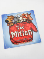 BOOK - Kids "-The Mitten", A Ukrainian Folk Tale, Retold and Illustrated by Olha Tkachenko
